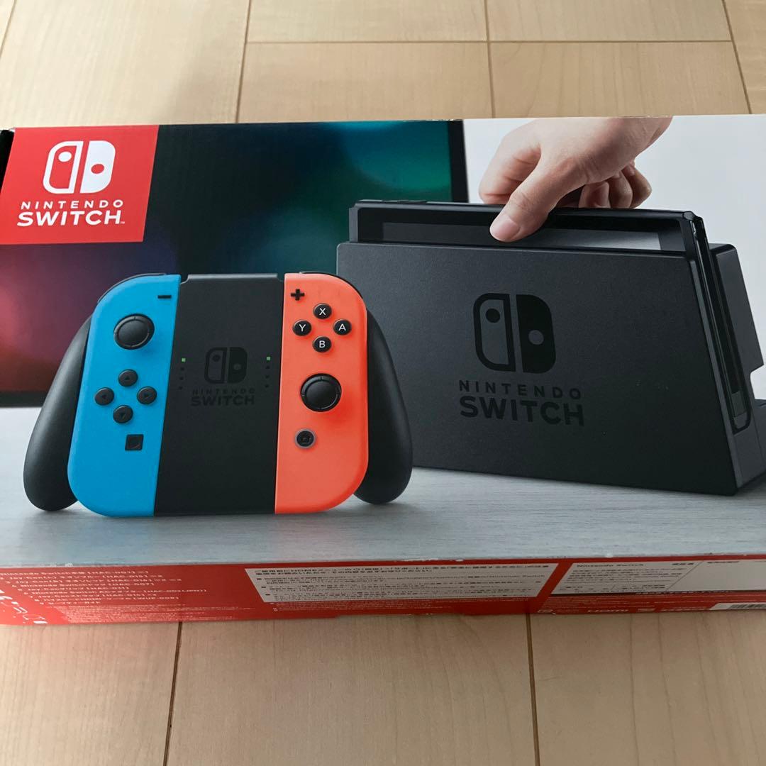 Nintendo Switch 本体 ネオンブルー/ネオンレッド