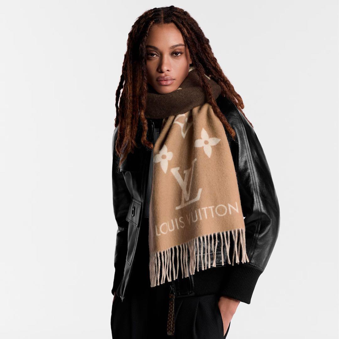 極美品 Louis Vuitton マフラー レイキャビック グラディエント