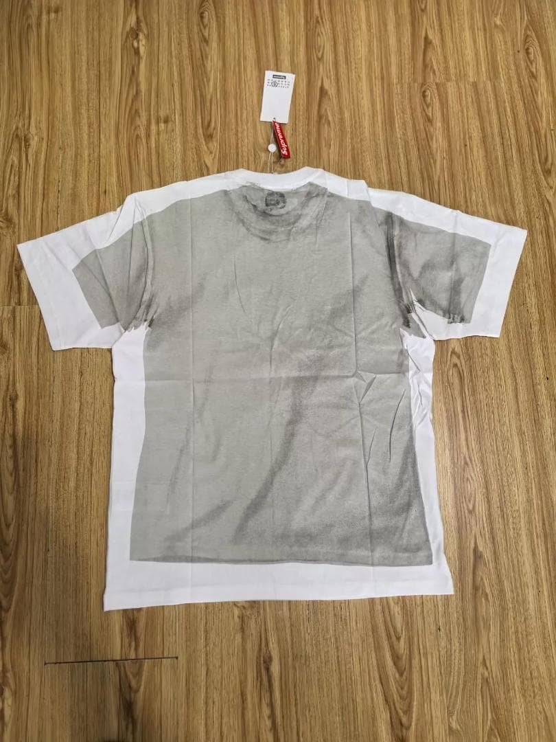 Supreme x mm6 コラボ フェイクレイヤード 半袖 T シャツ