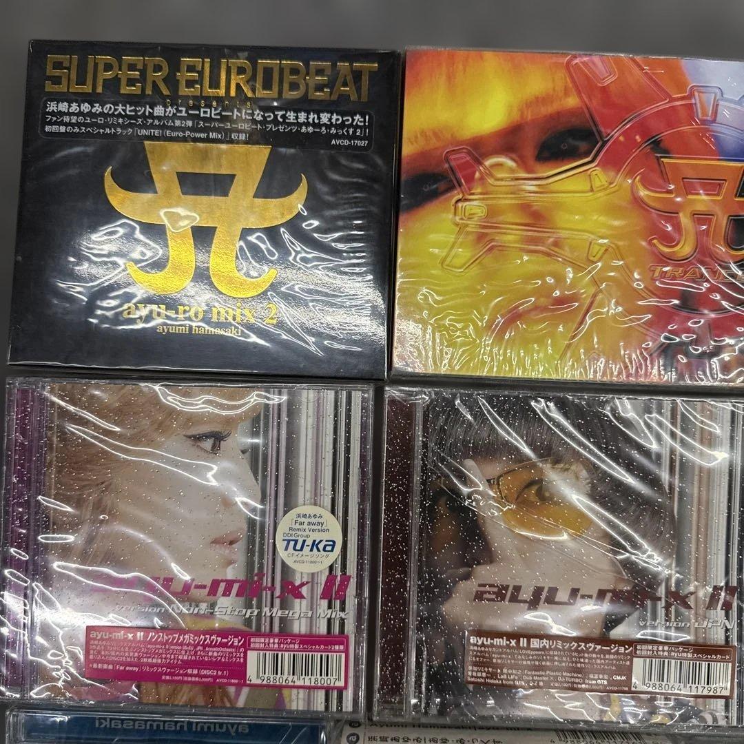 d*9様 浜崎あゆみ ayu-ro mix CDセット一部の外装には傷があります