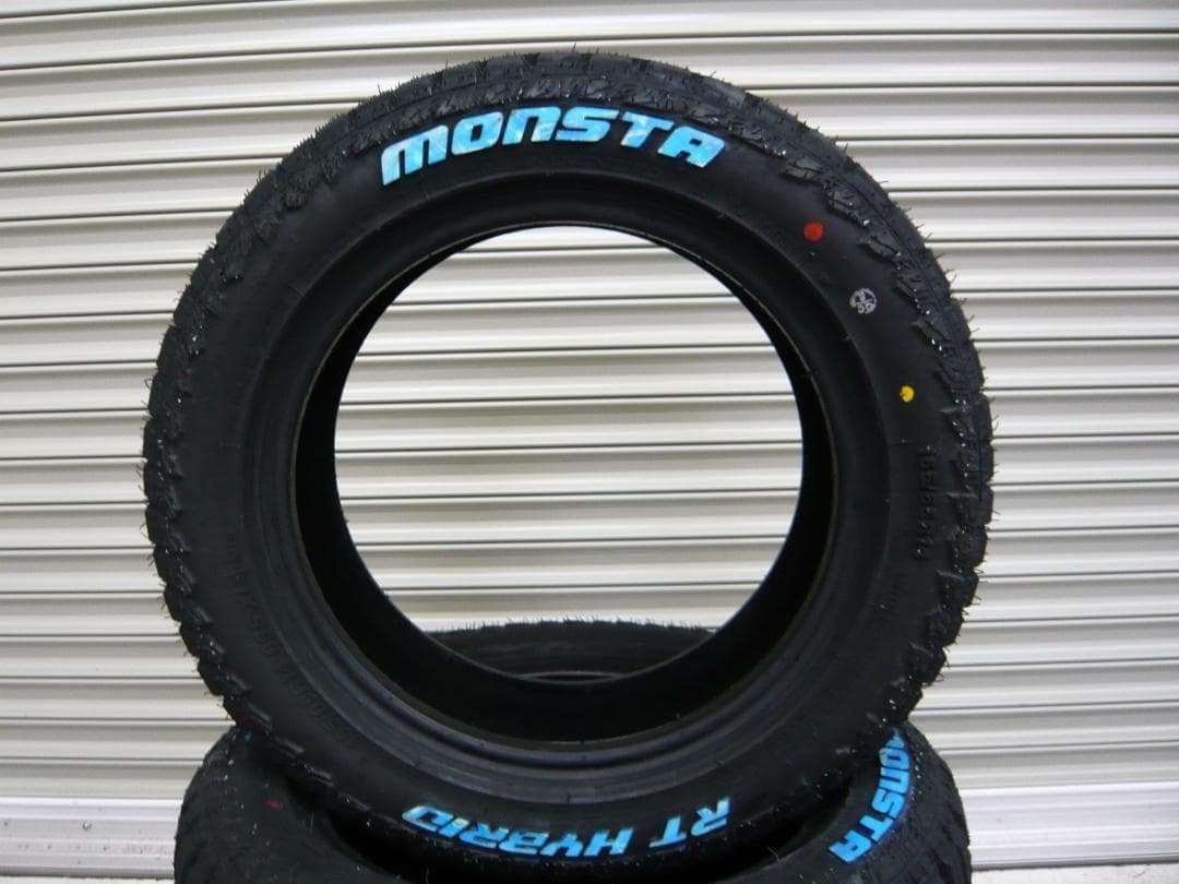 全国送料込☆モンスタRTハイブリッド☆165/65R14☆ゴツゴツタイヤ