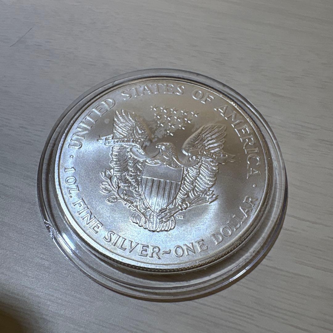 ヒ*0様 【レア】純銀1ドル記念硬貨2000年アメリカンイーグルシルバー1オンス