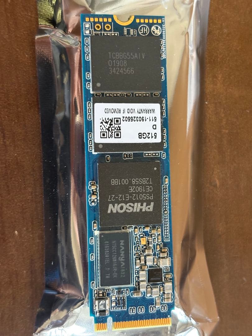 その他 512GB NVMe M.2 SSD