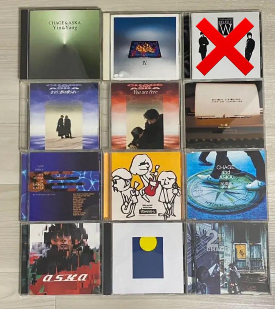 CHAGE&ASKA CD 21枚 バラ売り可