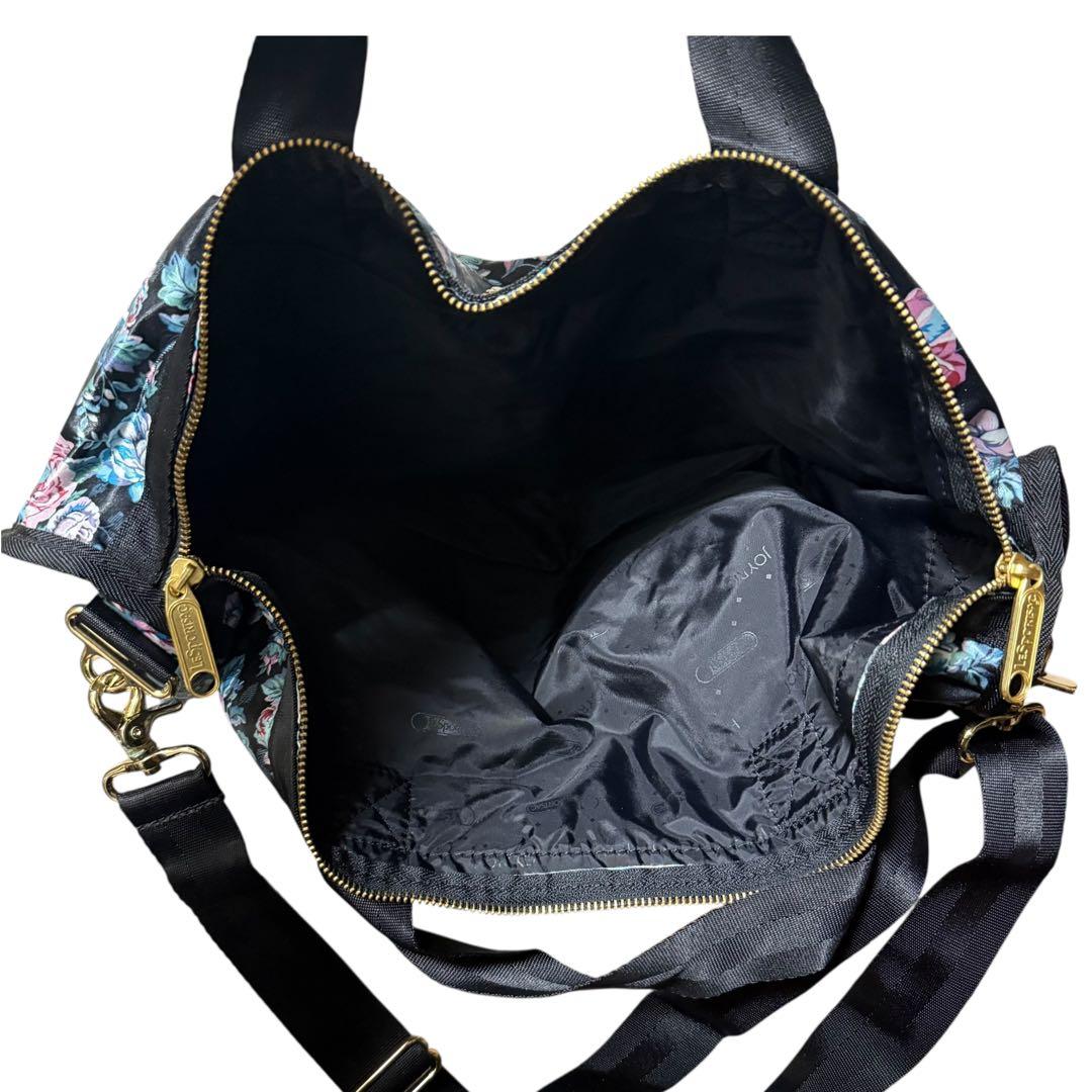 未使用級✨レスポートサック　ジョイリッチ　コラボ　ボストンバッグ　2way 花柄