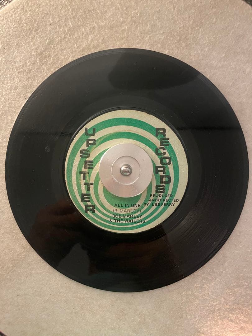 レゲエ BOB MARLEY ALL IN ONE ヒット曲メドレー レコード