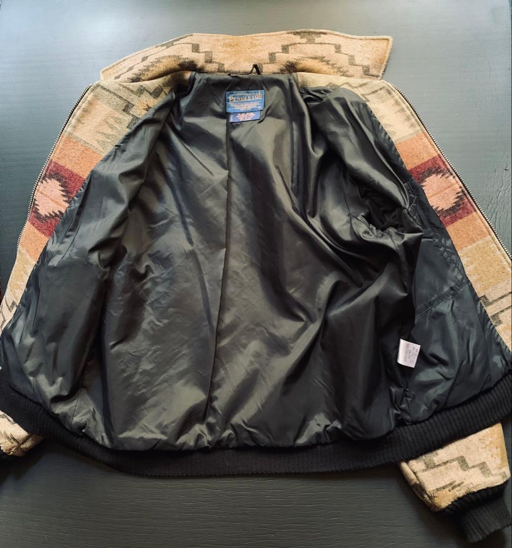 アメリカの良心！PENDLETON. シックなネイティブ柄　ブルゾン　USA製