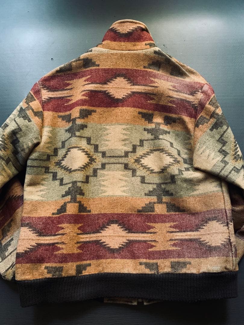 アメリカの良心！PENDLETON. シックなネイティブ柄　ブルゾン　USA製