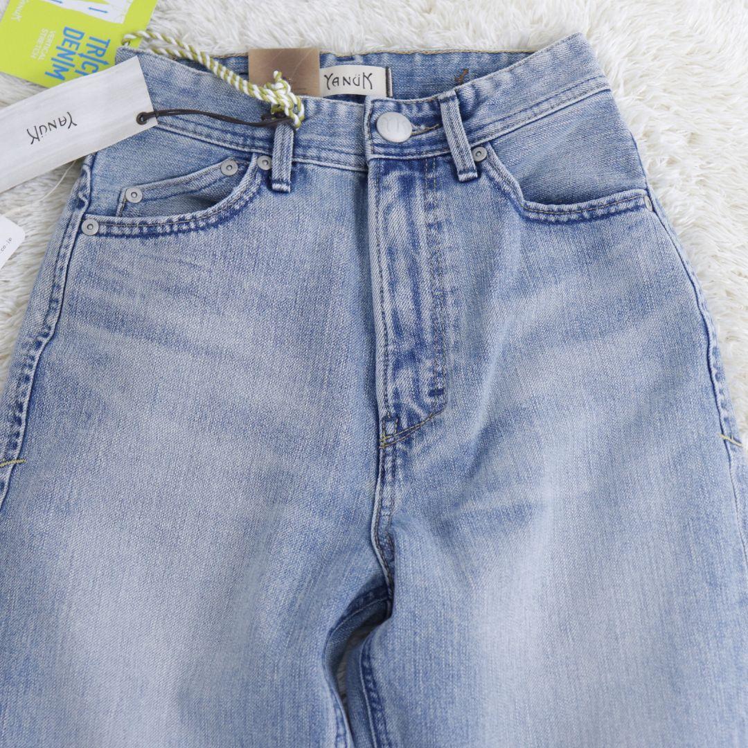 新品　YANUK　ヤヌークボーイズストレートデニム　LEA W21