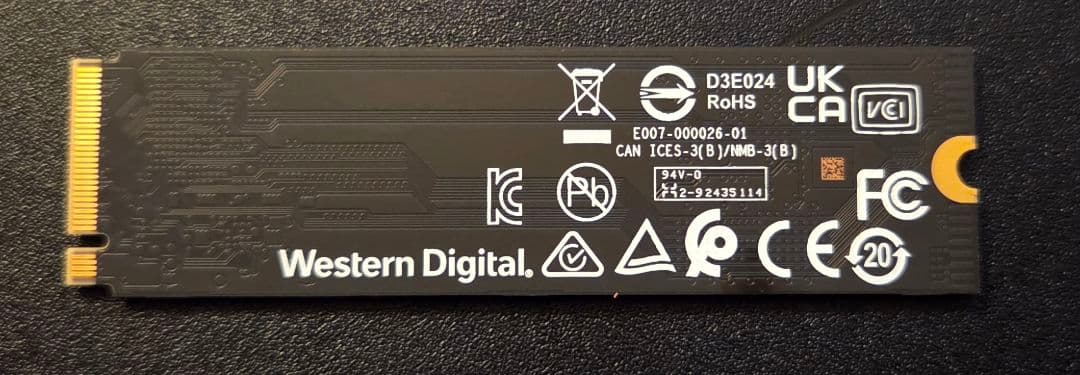 WD_BLACK SN770 1TB 内蔵型SSD