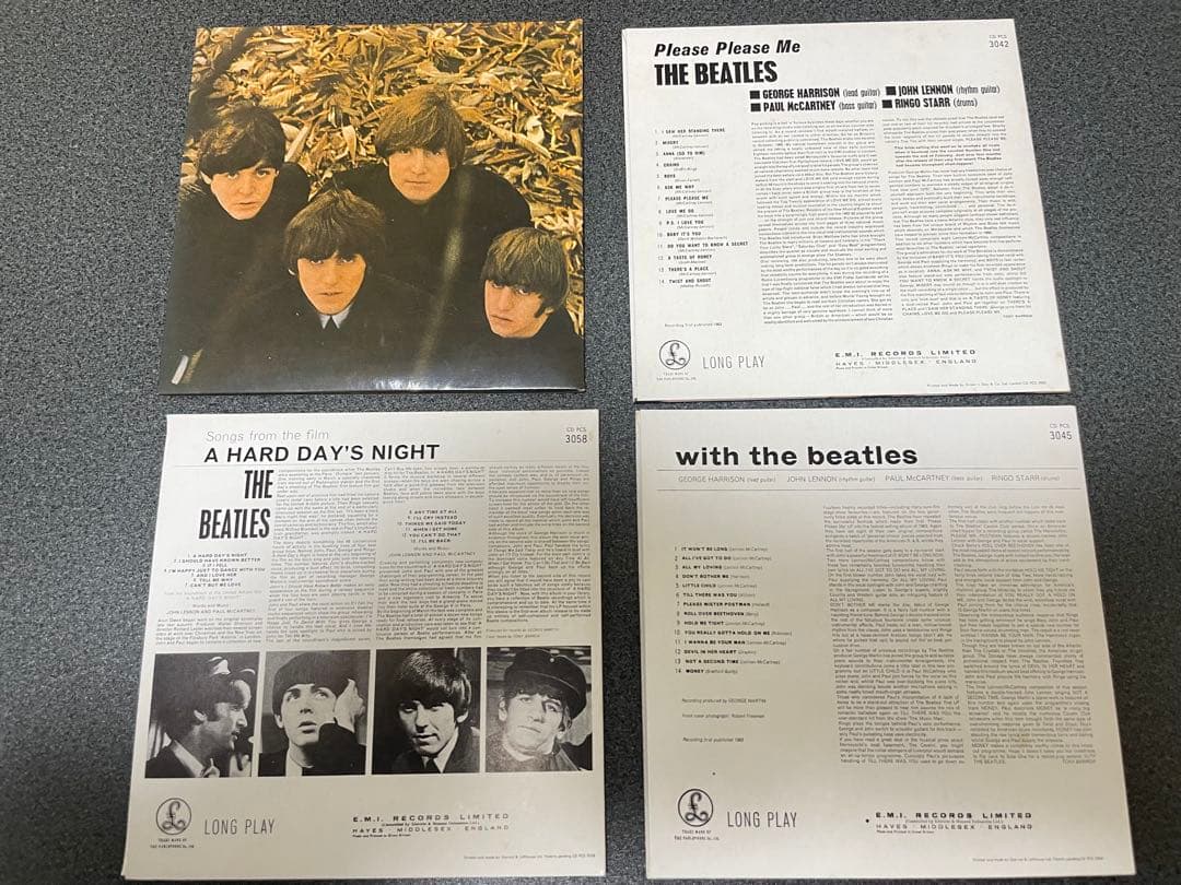 The Beatles アルバムセット 4枚