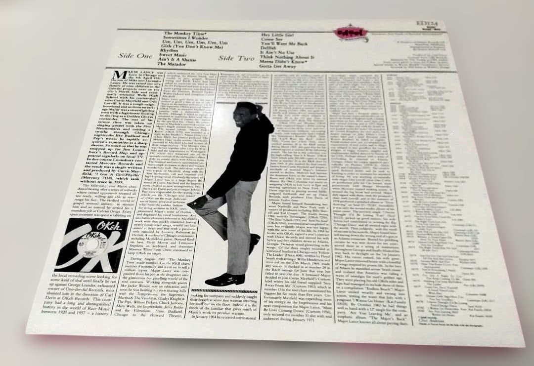 洋楽 Major Lance Monkey Time