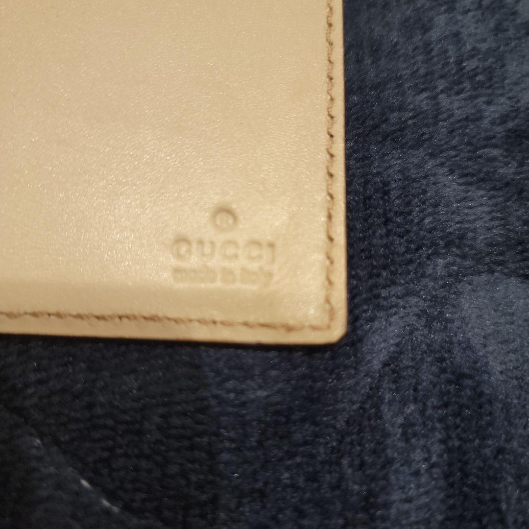 【GUCCI】グッチシマ　財布　カードとお札入れのみ