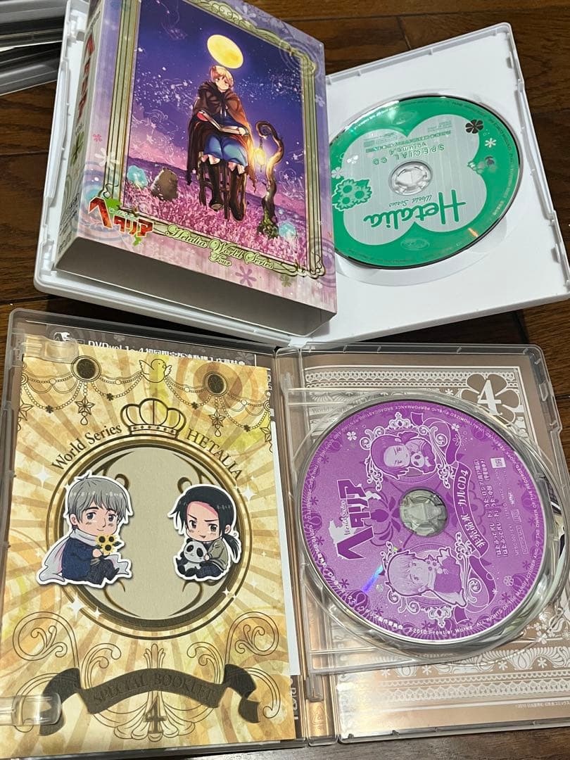 ヘタリア アニメDVD アニメイト限定版 セット まとめ 特典　14本