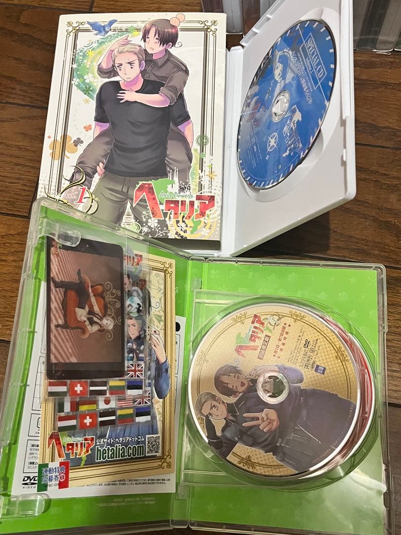 ヘタリア アニメDVD アニメイト限定版 セット まとめ 特典　14本