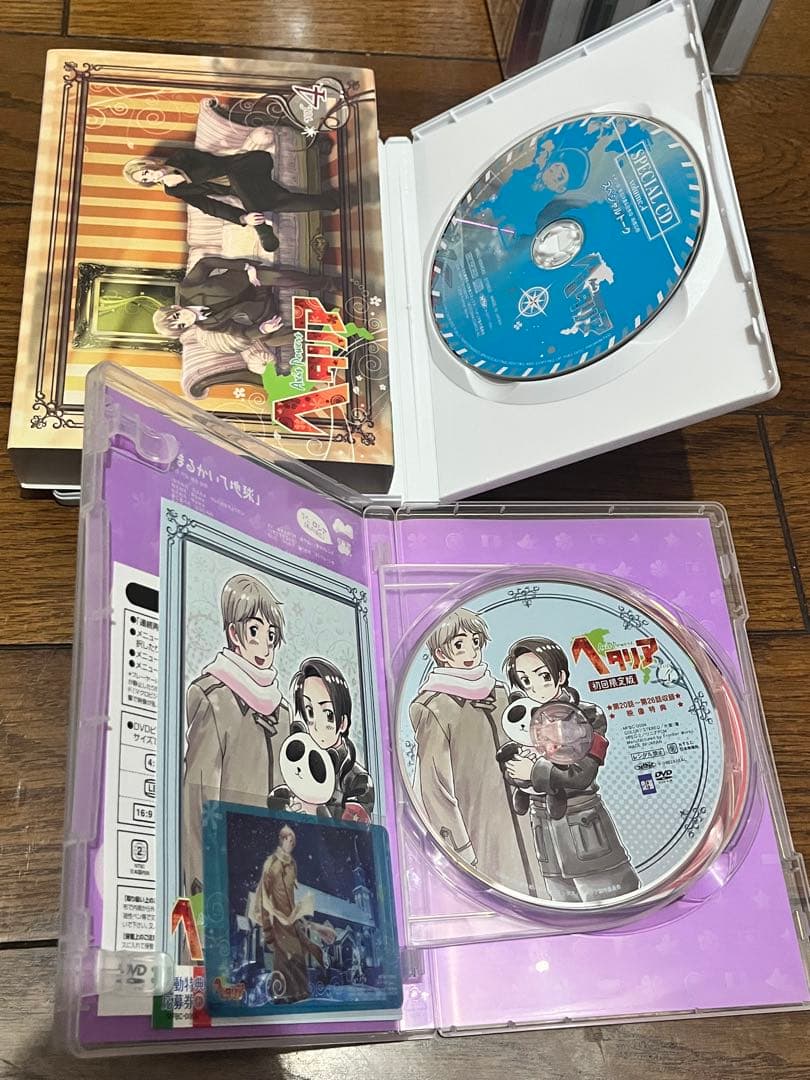 ヘタリア アニメDVD アニメイト限定版 セット まとめ 特典　14本