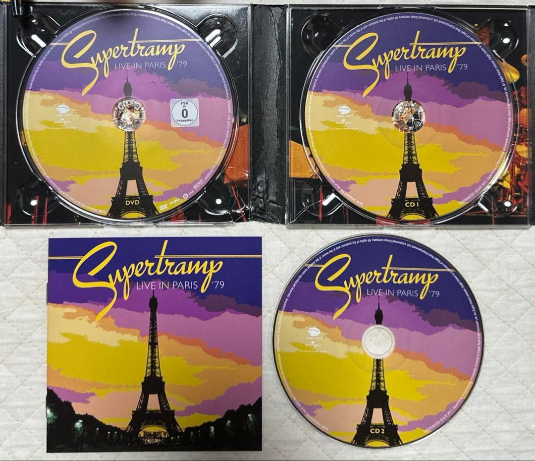 2CD＋DVD！SUPERTRAMP / LIVE IN PARIS '79