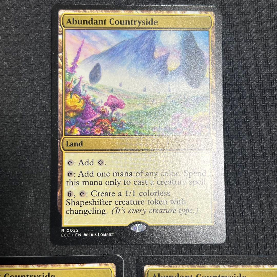 MTG 豊かな在郷/Abundant Countryside 3枚セット