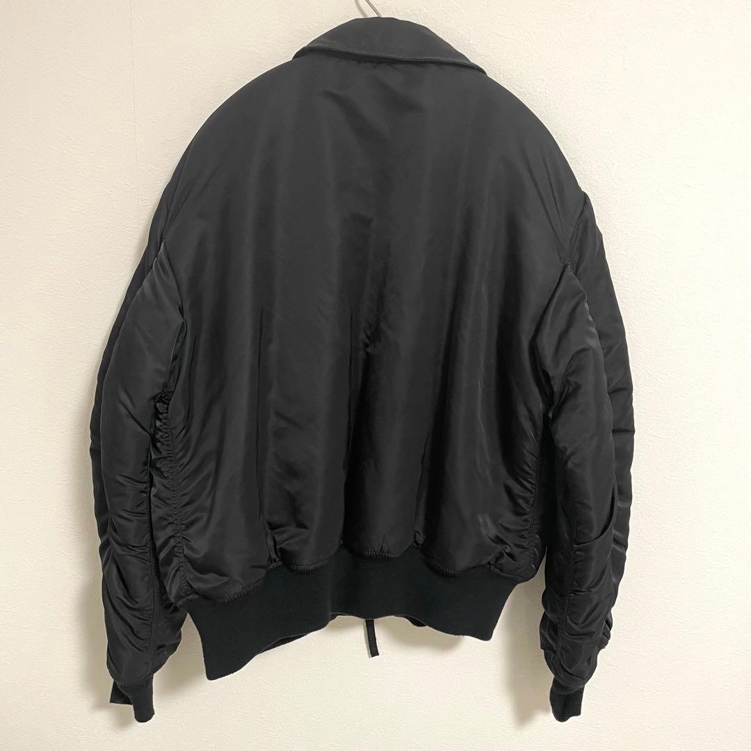 【希少Lサイズ】美品 アルファ CWU-45/P 黒 フライトジャケット