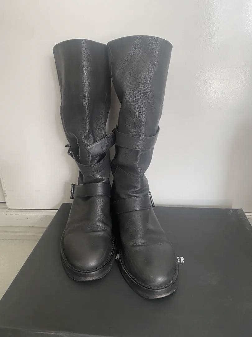 ANN DEMEULEMEESTER パイレーツブーツ 37.5