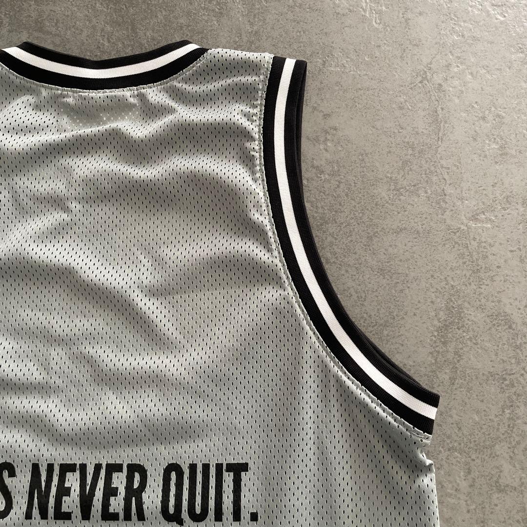【SALE】team VASILEUS Mesh Tank top Gray