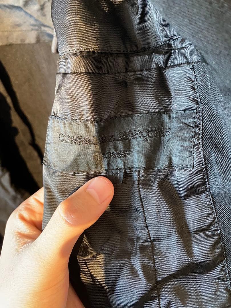 comme des garcons homme 縮絨ジャケット