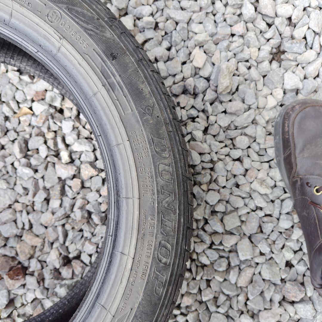 DUNLOP165/55/14夏タイヤ２１年です