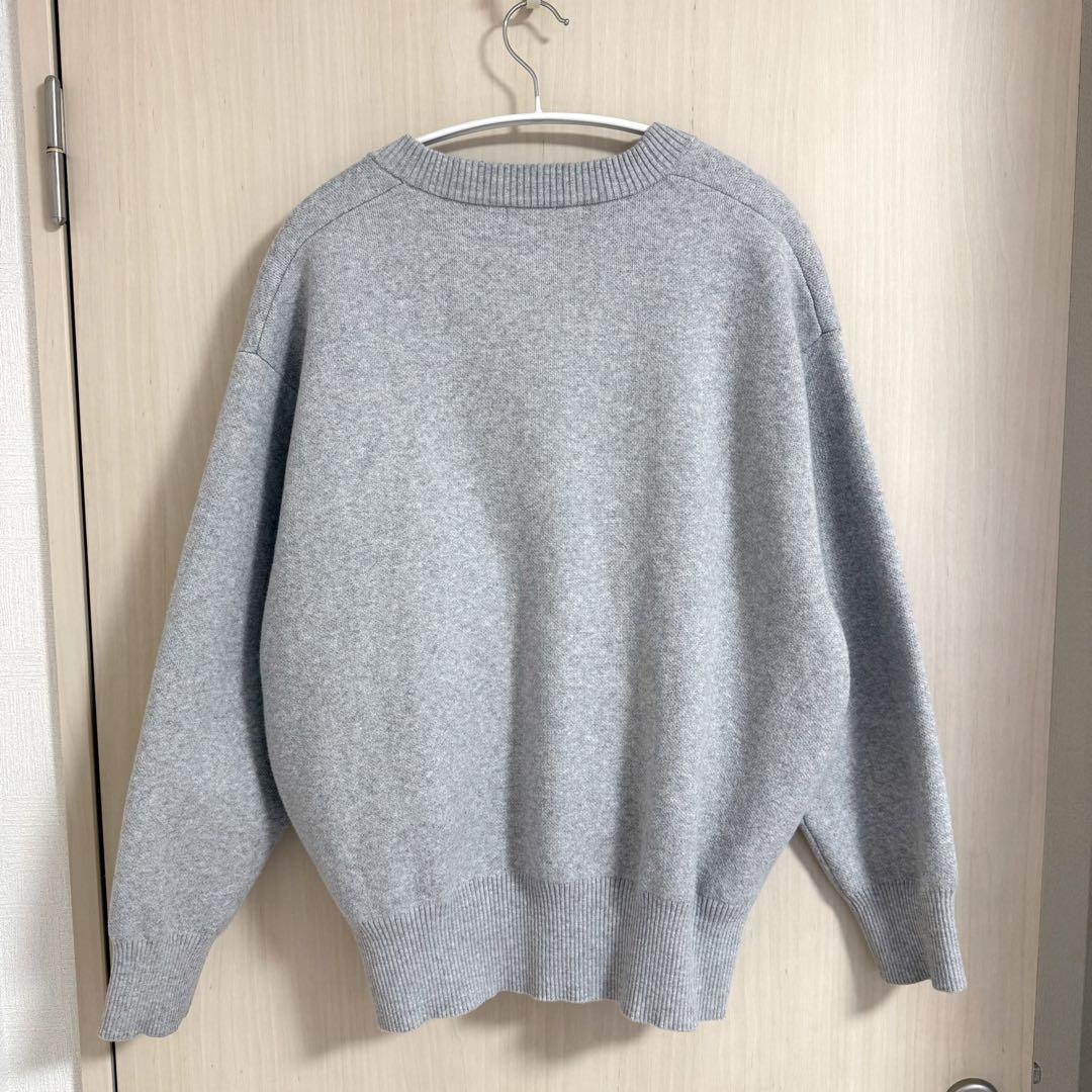 【美品】BABYLONE バビロン ロゴニットカーディガン