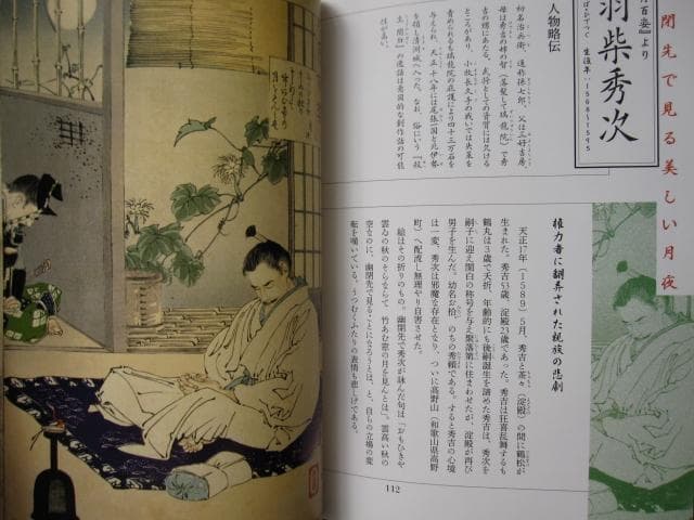 月岡芳年の武者絵 大日本名将鑑　月岡芳年の武者絵 武者部類　初版　帯付き
