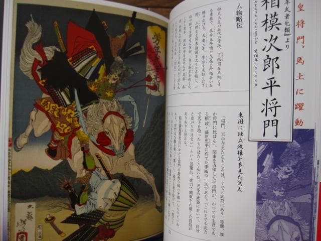 月岡芳年の武者絵 大日本名将鑑　月岡芳年の武者絵 武者部類　初版　帯付き