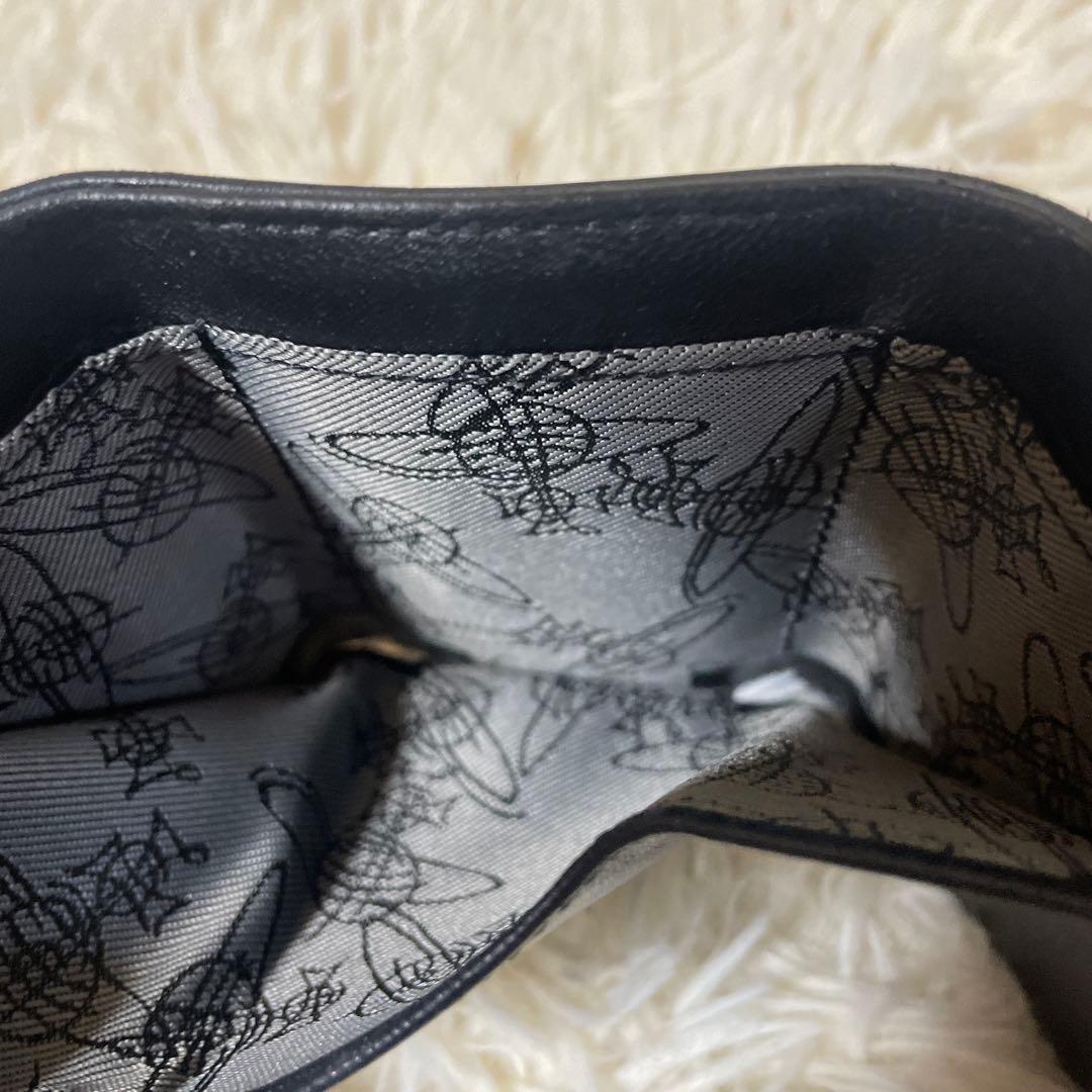 【美品】 Vivienne Westwood エマ 三つ折り財布 ブルーオーブ