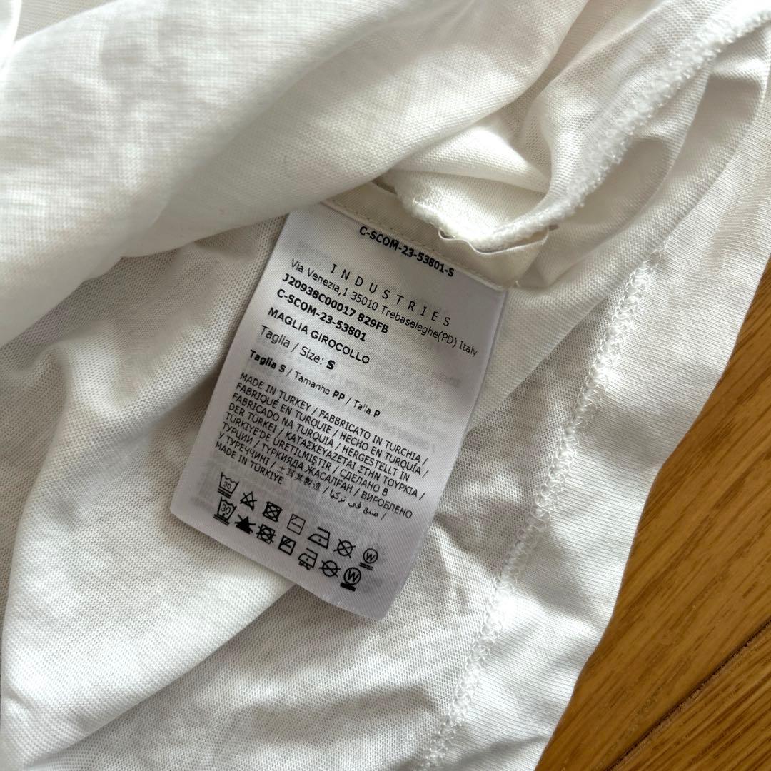 モンクレール　クリスタル　ロゴTシャツ 半袖　レディース　S ストーン