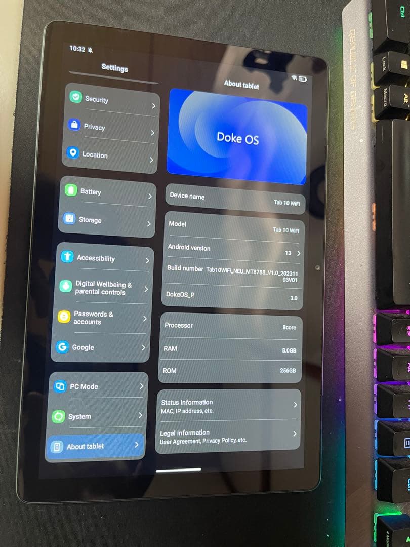 Blackview Tab 10 Wifi Androidタブレット