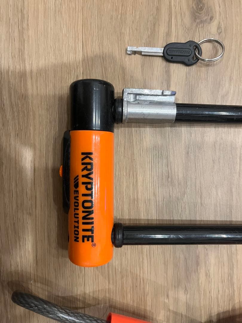 KRYPTONITE EVOLUTION U字ロック 自転車鍵