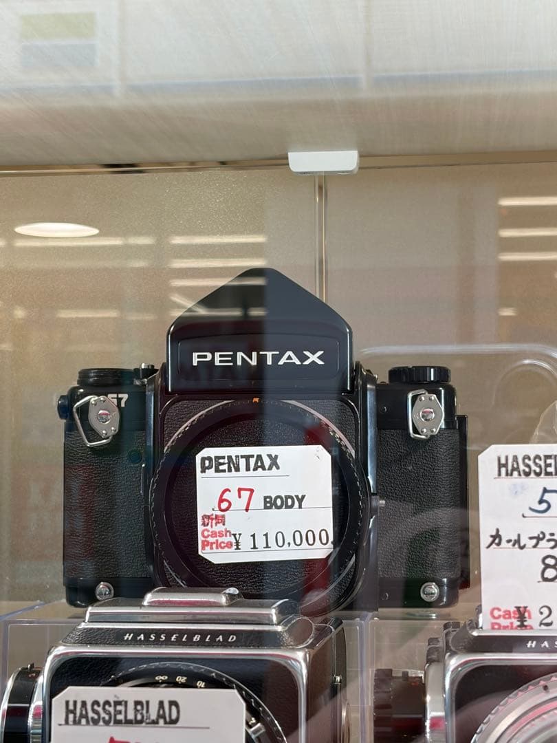 PENTAX 67 中判フィルムカメラ ブラック 最終