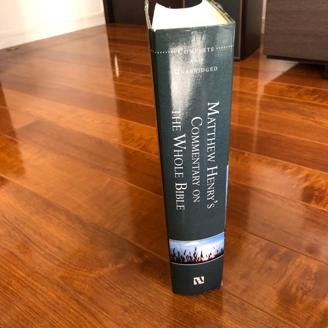 洋書 Matthew Henry's Commentary on the Bible