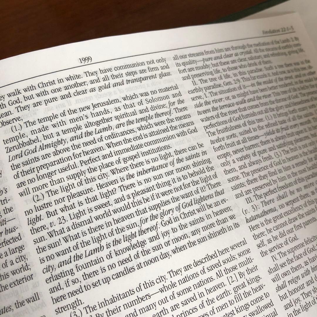 洋書 Matthew Henry's Commentary on the Bible