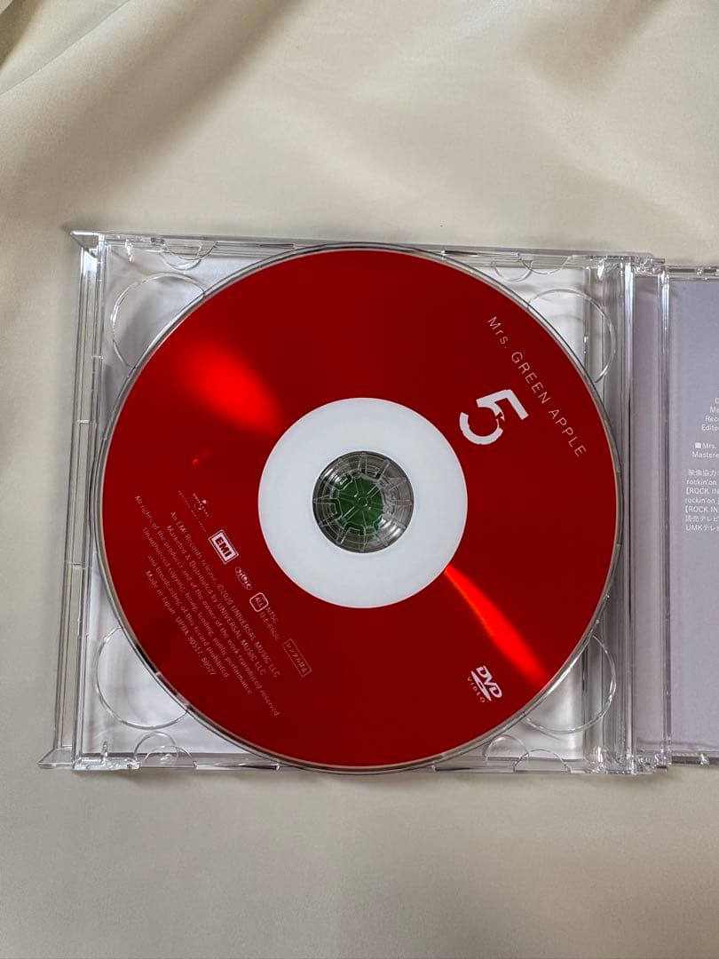 【初回限定盤】Mrs. GREEN APPLE ベストアルバム「5」