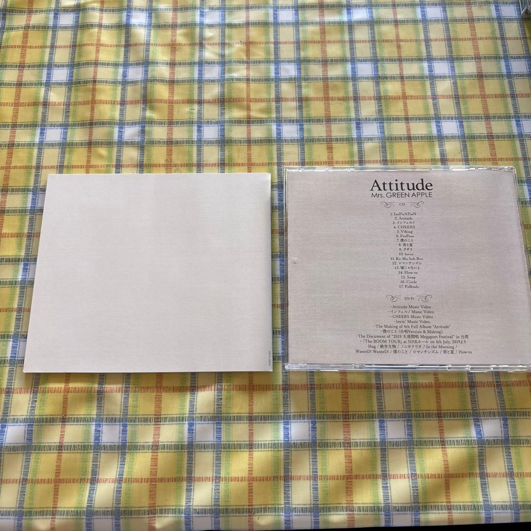 Mrs. GREEN APPLE Attitude 初回限定版