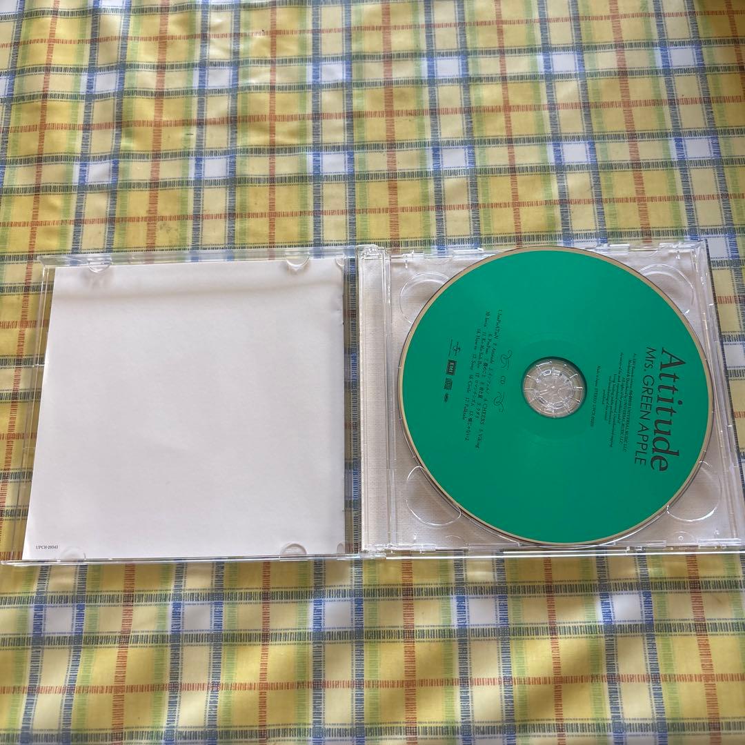 Mrs. GREEN APPLE Attitude 初回限定版
