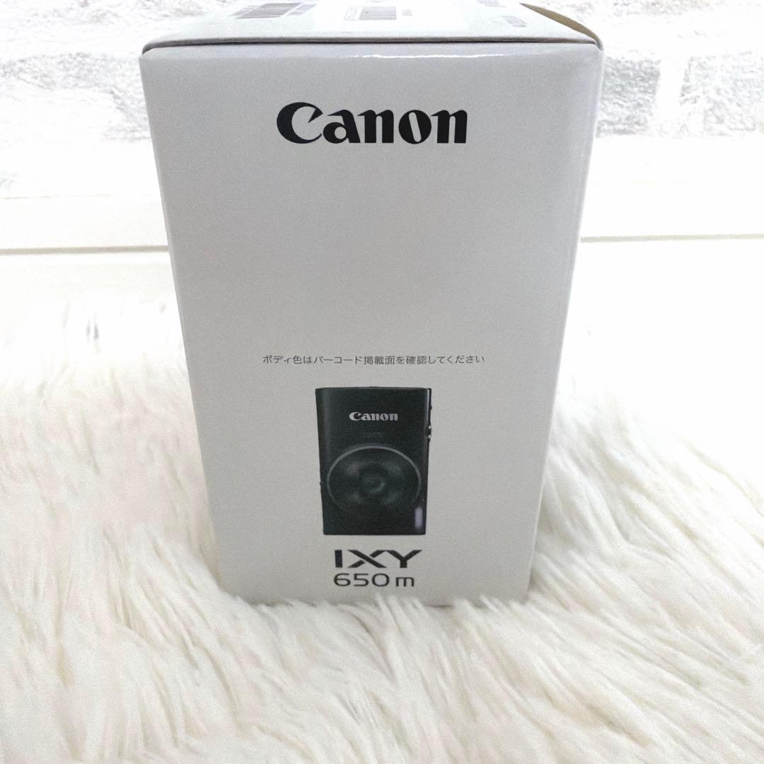 ✨新品未開封✨Canon IXY 650m コンパクトデジタルカメラ　ブラック