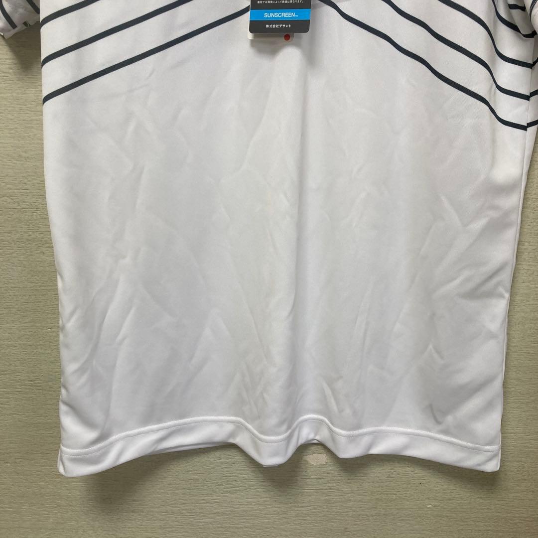 未使用 松山英樹レプリカ クロスイメージボーダーシャツ SRIXON LEXUS
