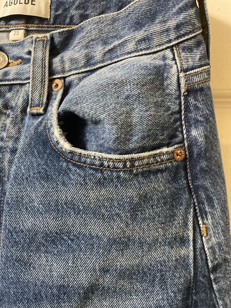AGOLDE/エーゴールドイー LUNA PIECED JEAN