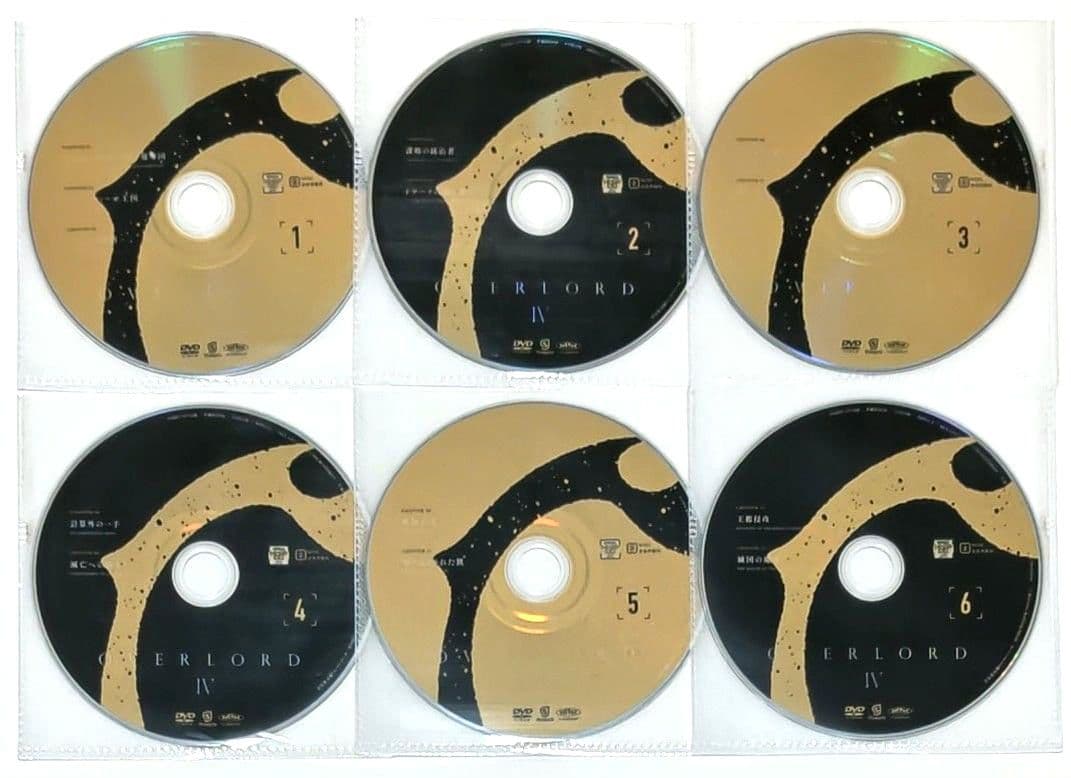 オーバーロード Ⅳ 4 DVD 全巻 セット アニメ 丸山くがね