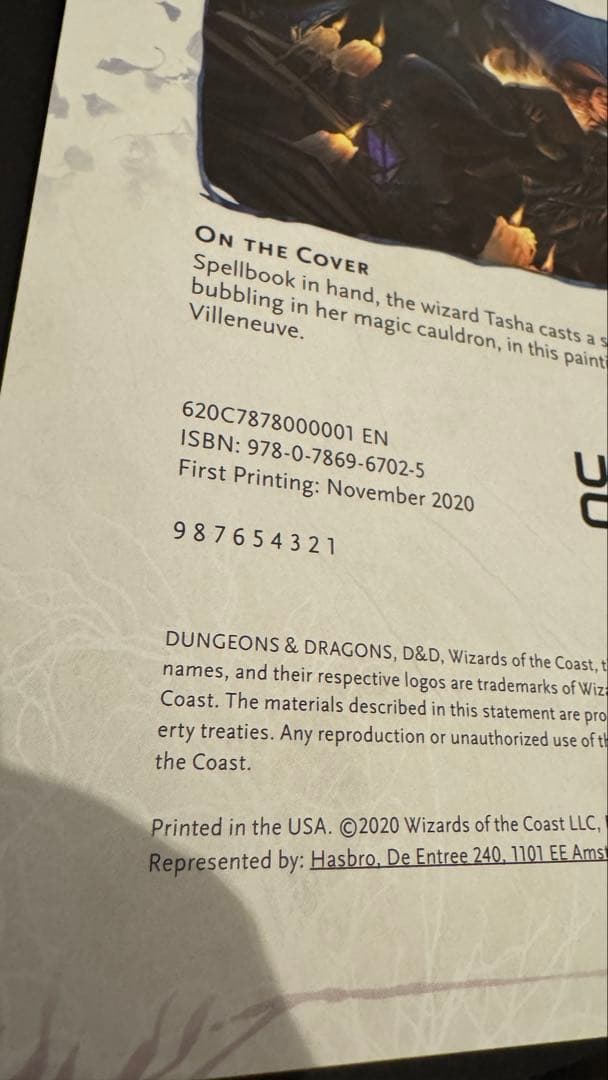 初版 D&D 5e Tasha’s Cauldron of Everything