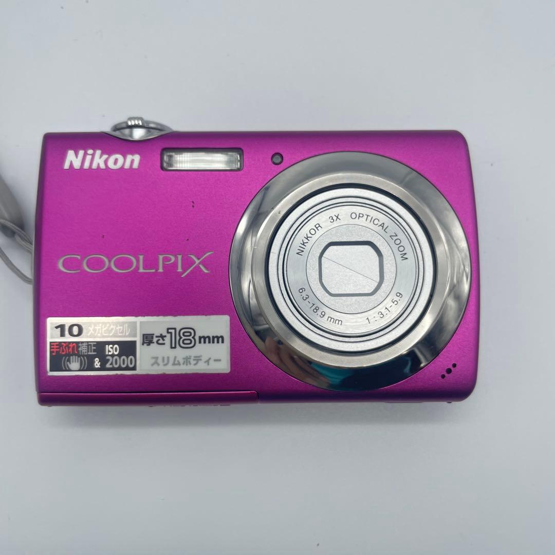 ◯Nikon COOLPIX S220 デジタル コンパクト カメラ 外箱付き