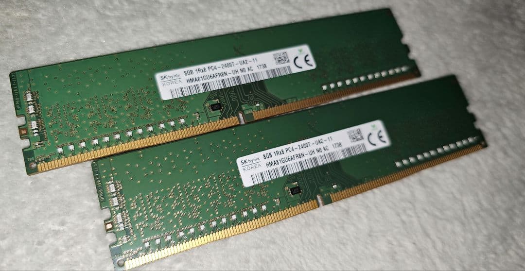 SKhynix DDR4 2400 8GB ×2 計 16GB