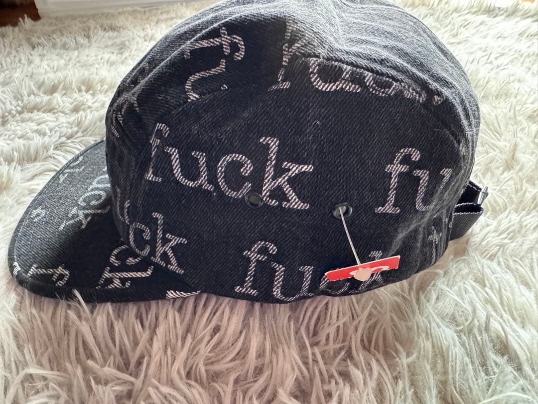 帽子 Supreme fuck denim camp cap