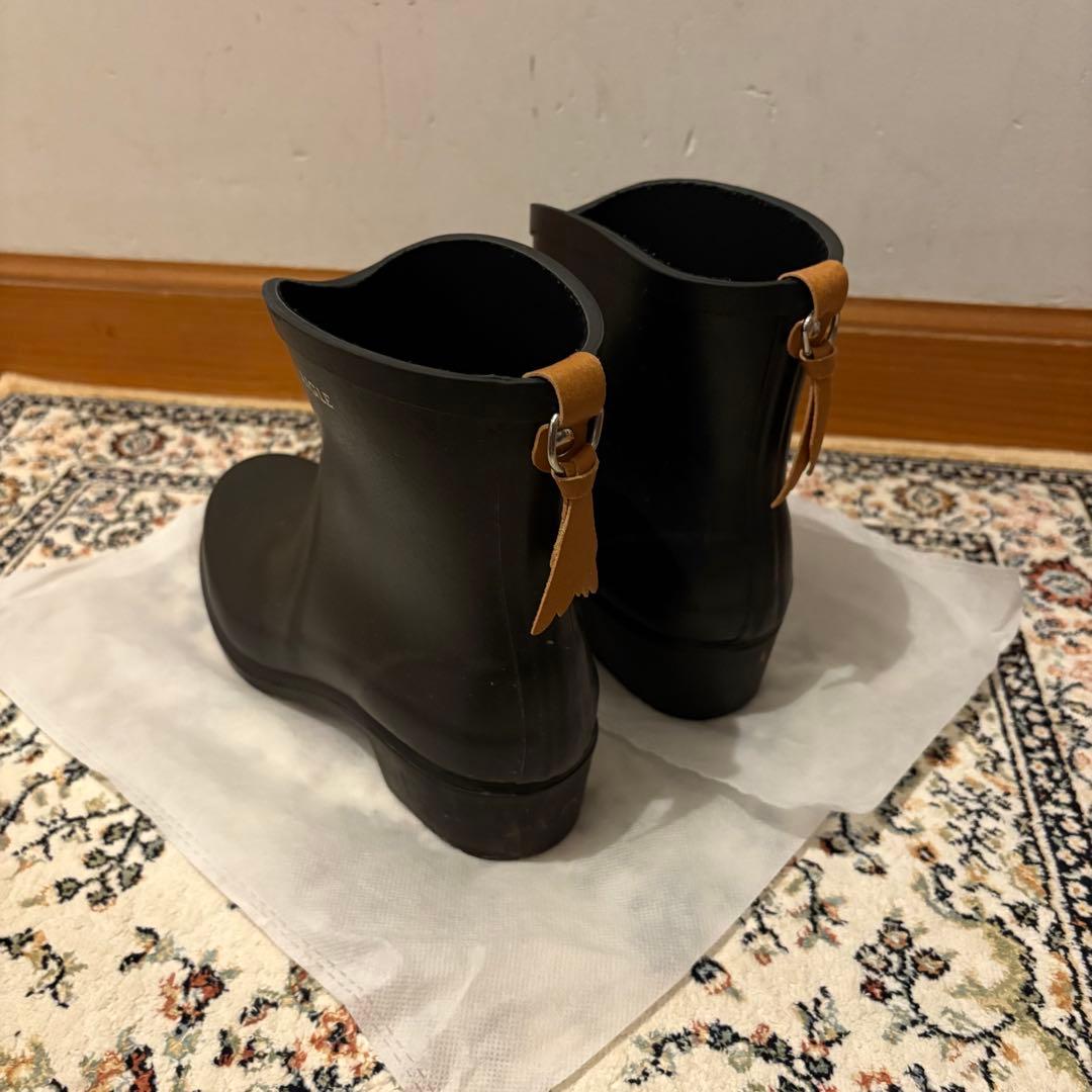 AIGLE ブラック ショートブーツ　FINAL SALE‼️