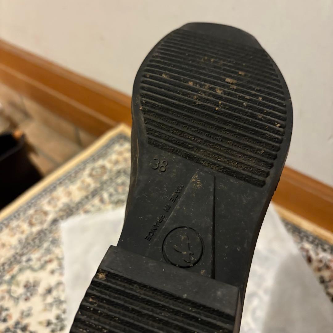 AIGLE ブラック ショートブーツ　FINAL SALE‼️
